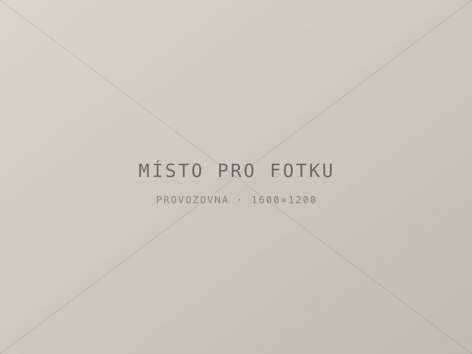 Sem přijde fotka provozovny — Přemyslova 1231/18